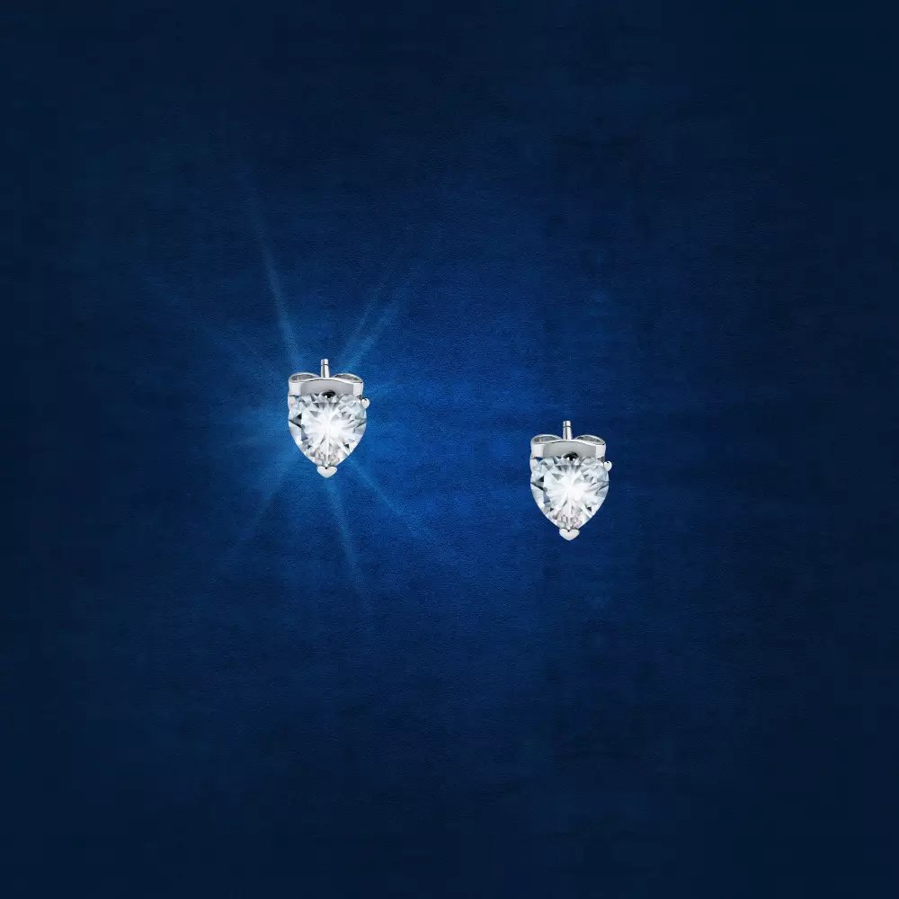 Orecchini Chiara Ferragni Brand Diamond heart - J19AUV21