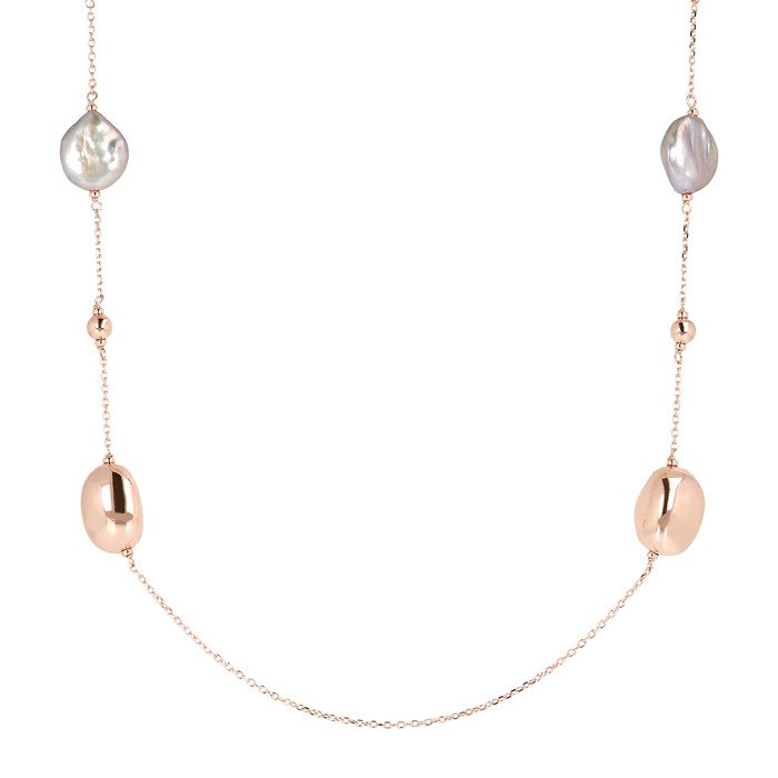 Collana con perle rosé Bronzallure