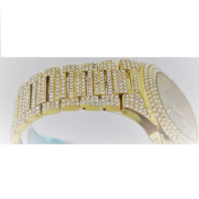 Orologio unisex Rapper America - F10 roma solo tempo gold con zirconi swarovski - RAF1O.1