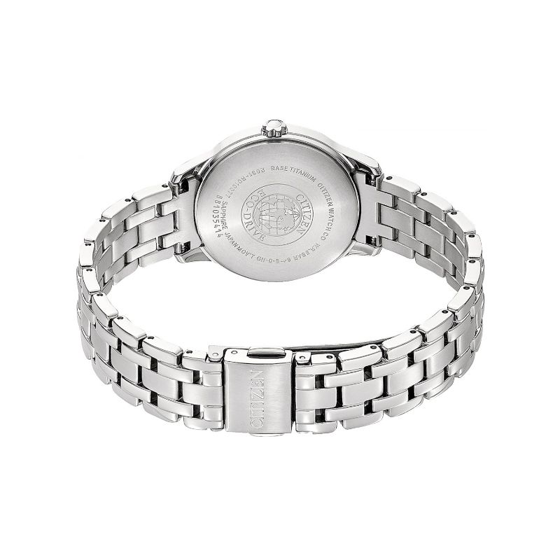 Citizen Orologio Analogico Quarzo Donna con Cinturino in Titanio - EM0720-85N