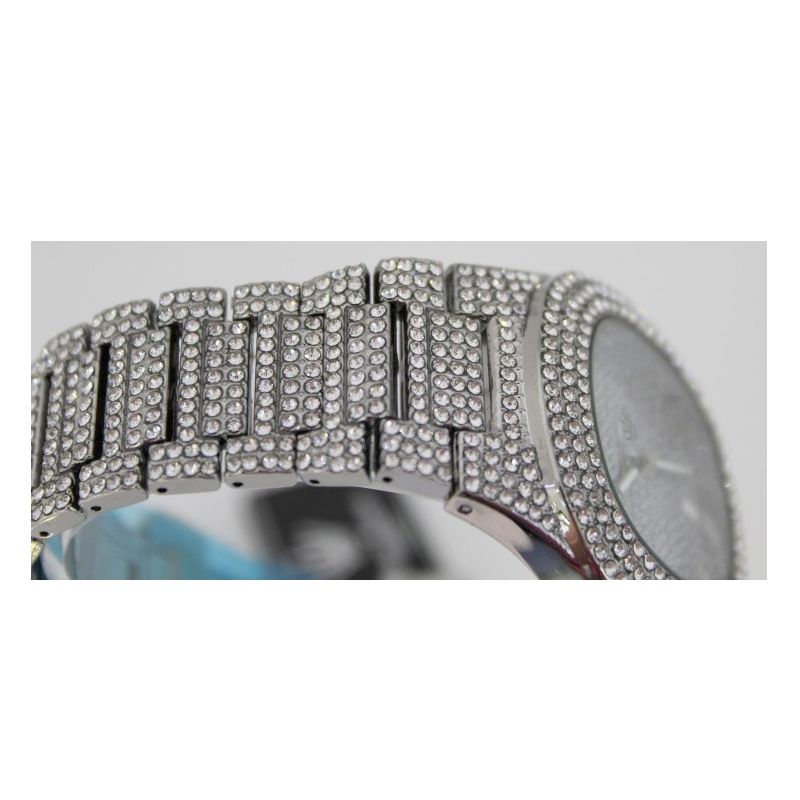 Orologio unisex Rapper America - F10 roma solo tempo silver con zirconi swarovski - RAF1O.4