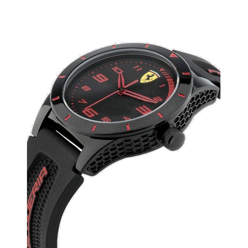 OROLOGIO RAGAZZO RED REV NERO CON DETTAGLI ROSSI (Scuderia Ferrari) - L7559K