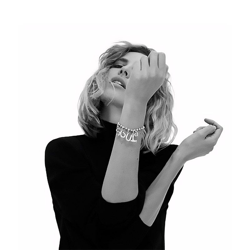 Bracciale UNOde50 della collezione Alfabeto - PUL1829MTL0000M