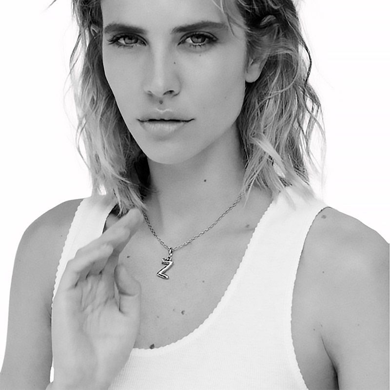 Collana 45 cm UNOde50 collezione Alfabeto - COL1366MTL0000U