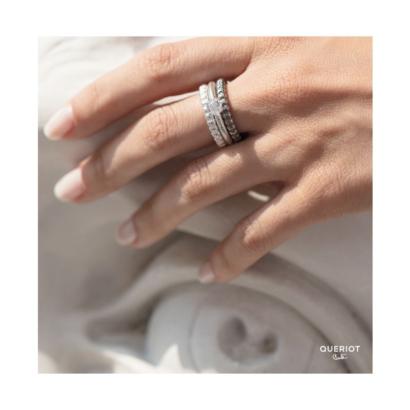 Anello FEDINA INTRECCIO MORDENZATA QUERIOT Civita - ANEL 2