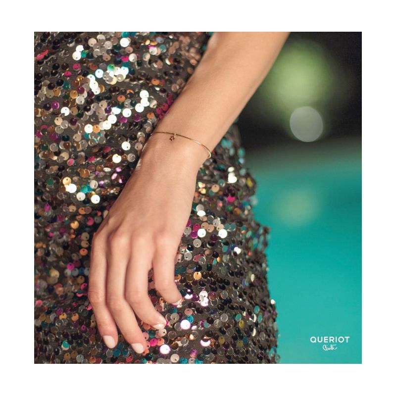 Bracciale MON ÉTOILE ACCIAIO E ORO ROSA 18K QUERIOT Civita - BRA 2