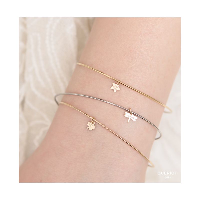 Bracciale MA LIBERTE' ARGENTO E ORO ROSA 18K QUERIOT Civita - BRA 3