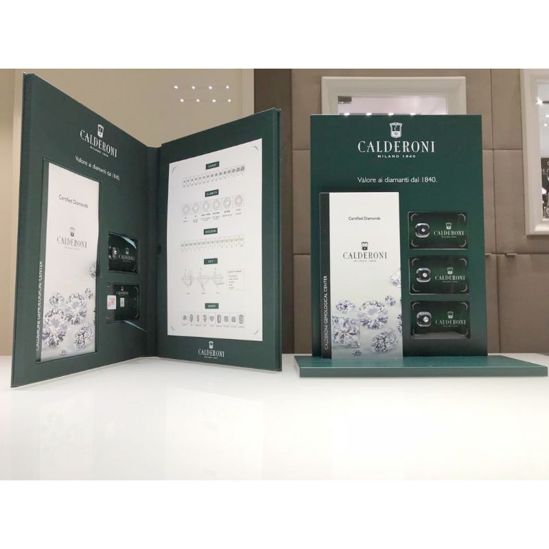 Diamante in Blister "Calderoni" 0.17kt - 52000013