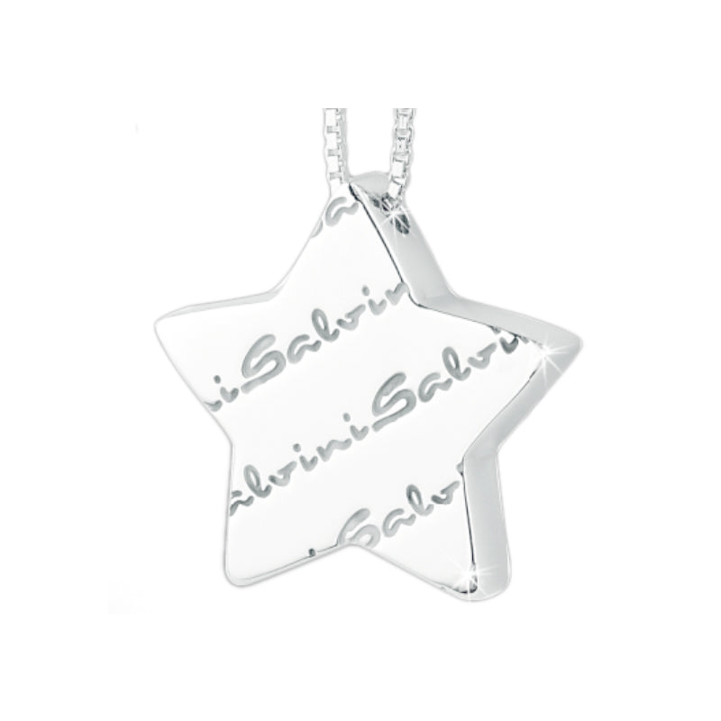 collana stella in oro bianco 18 Kt Salvini ( Damiani) collezione Segni - 20030733
