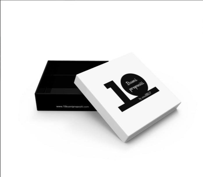 Collana 10 Buoni Propositi gold DA OGGI scateno l'inferno - N9841/R