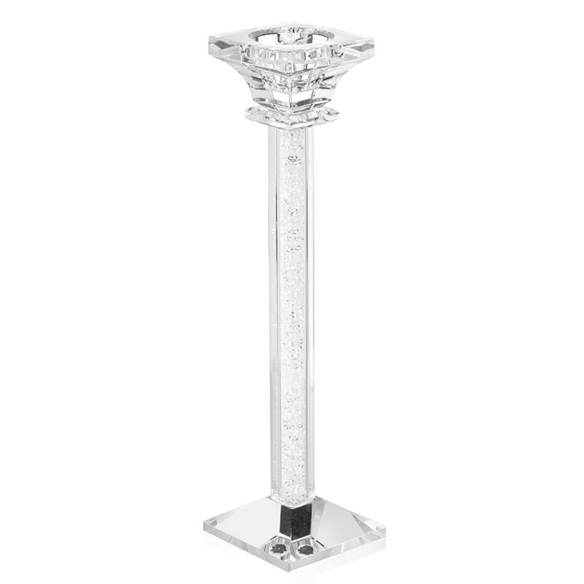 Set 3 candelieri monoluce in cristallo di Ottaviani - SET3