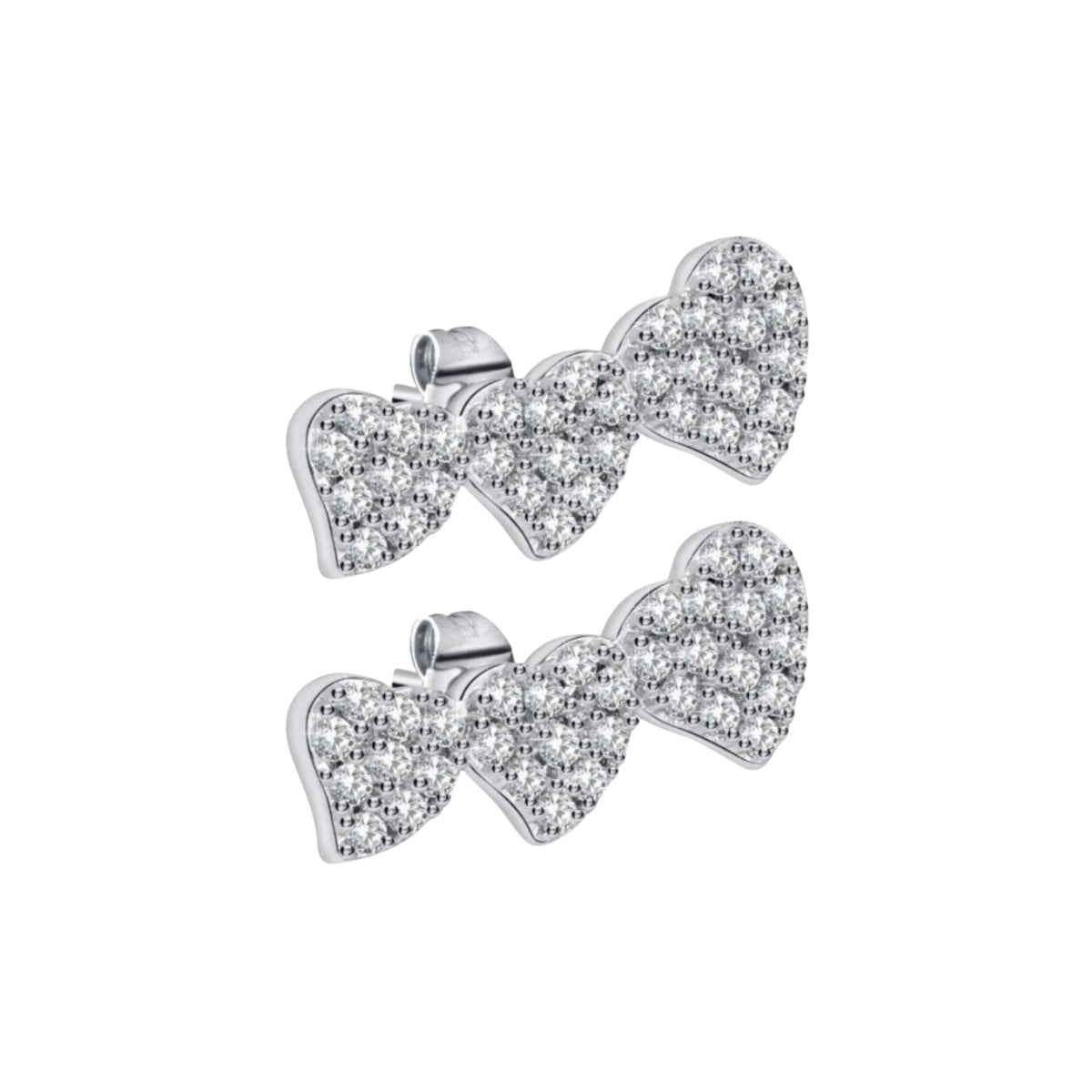 Orecchini con scatola cuore