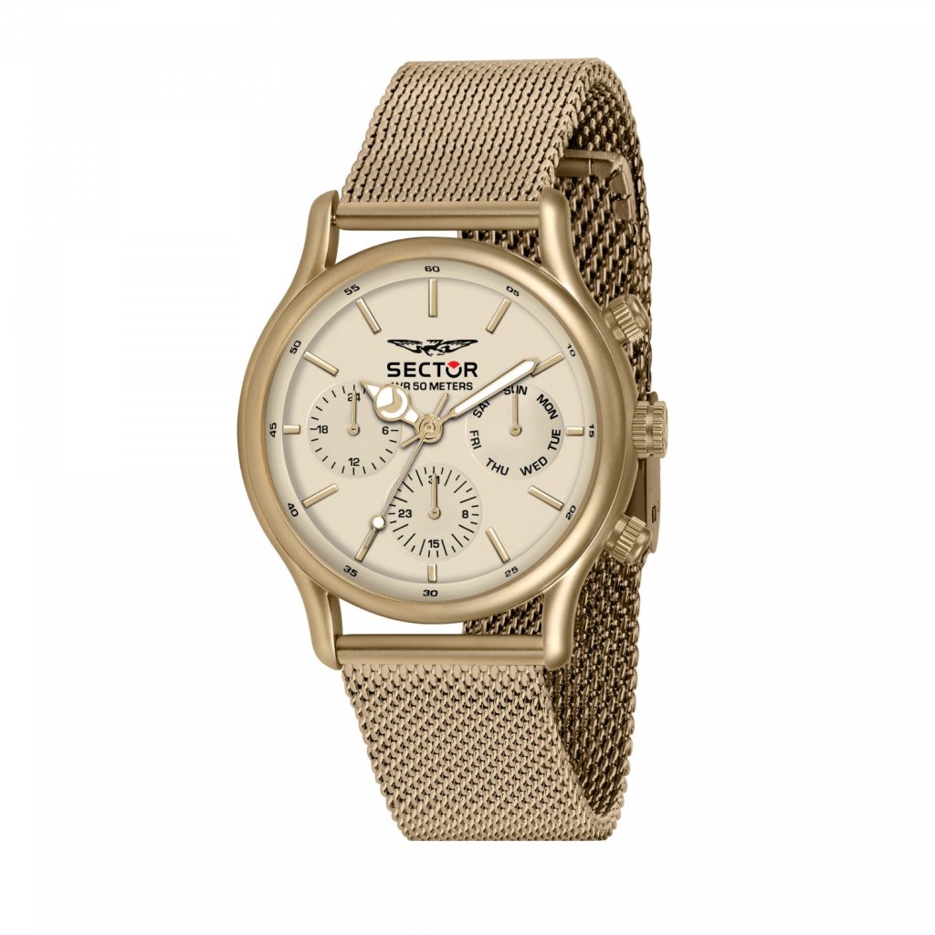 OROLOGIO SECTOR 660 DA UOMO MAGLIA MILANO QUADRANTE GREEN SANDAL cod. r3253517015