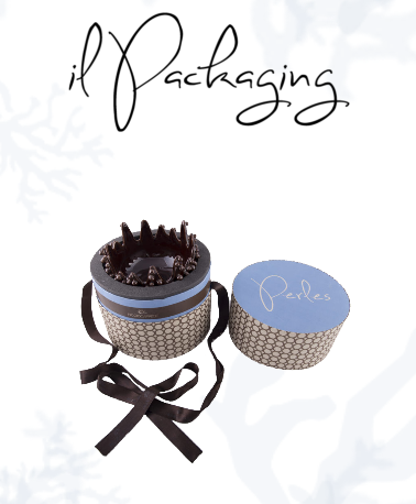 Portacandela Perles tortora di Ricciocaprese - 005