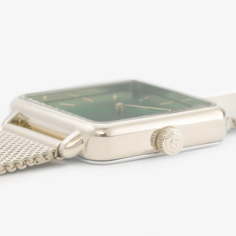Orologio "La Tétragone Mesh Gold Forest Green/Gold" (Cluse) - CW0101207013
