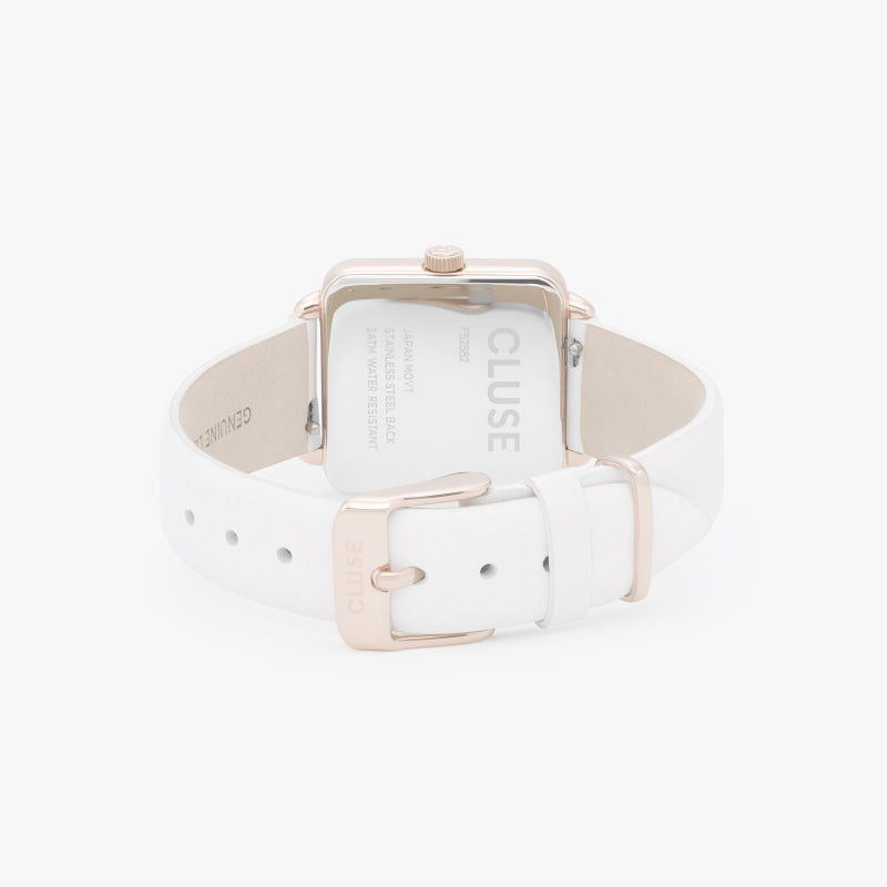 Orologio "La Tétragone Rose Gold White/White" (Cluse) - CL60006