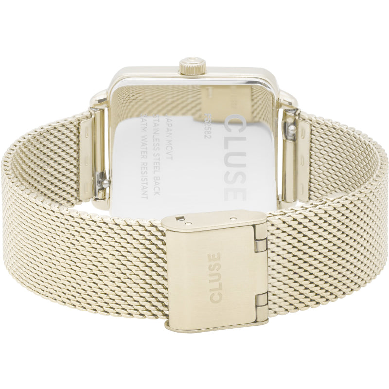 Orologio "La Tétragone Mesh Full Gold" (Cluse) - CL60015