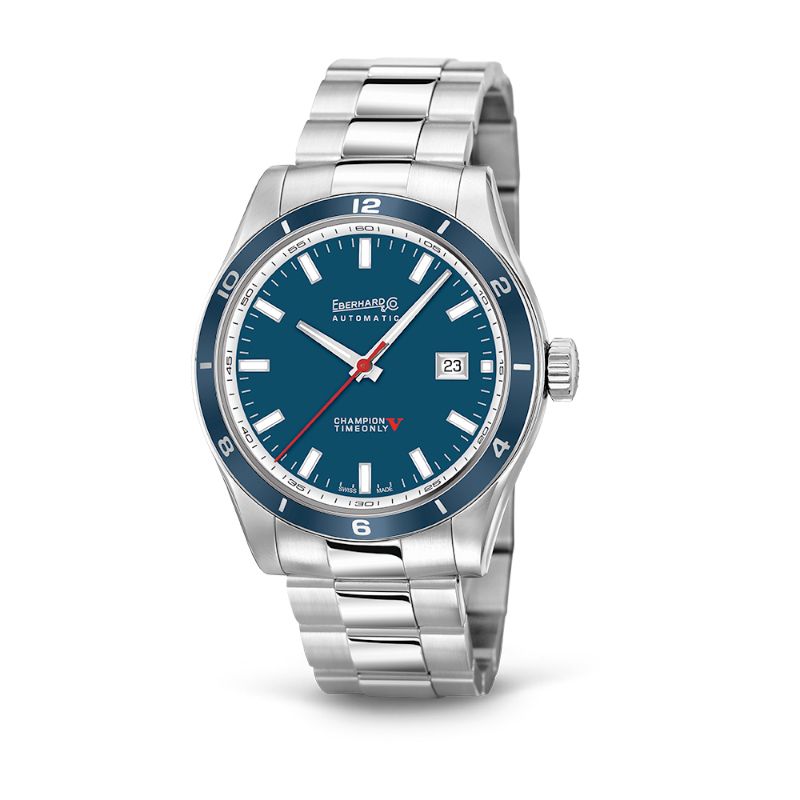 Orologio EBERHARD - CHAMPION V TIMEONLY -  Ref. 41031 CA