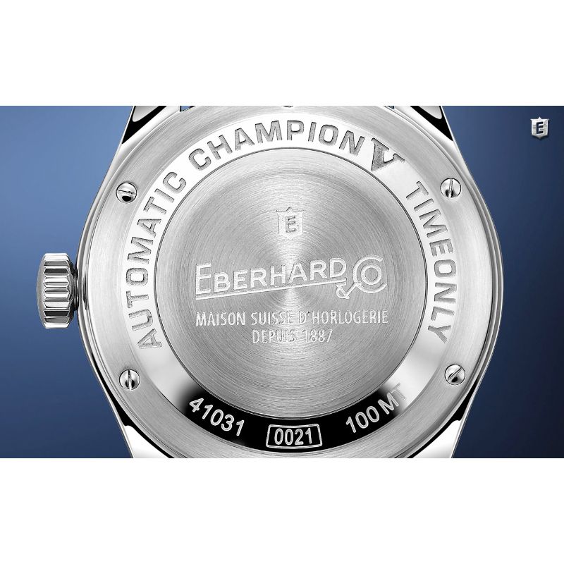 Orologio EBERHARD - CHAMPION V TIMEONLY -  Ref. 41031 CA