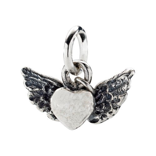 Charm Cuore Alato Amen