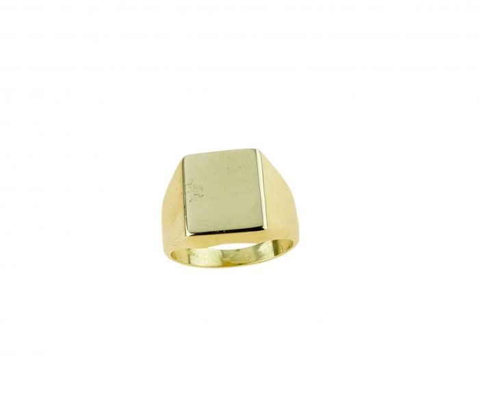 Anello uomo oro giallo 18kt
