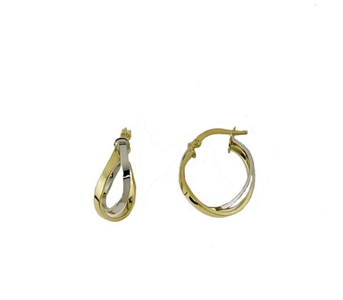 Cerchio donna Bicolor oro 18kt