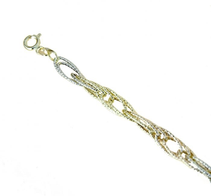 Bracciale Donna Catena oro 18kt