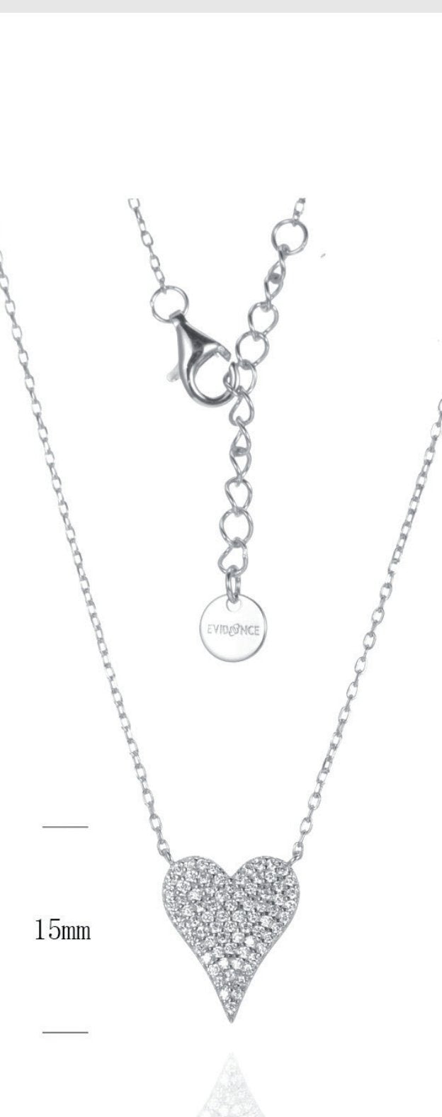 Collana donna argento Evidence