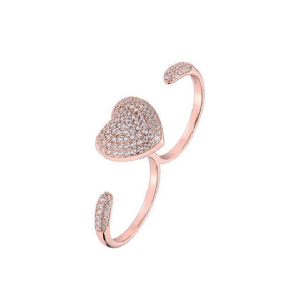 Anello Argento 925 Rosé Evidence
