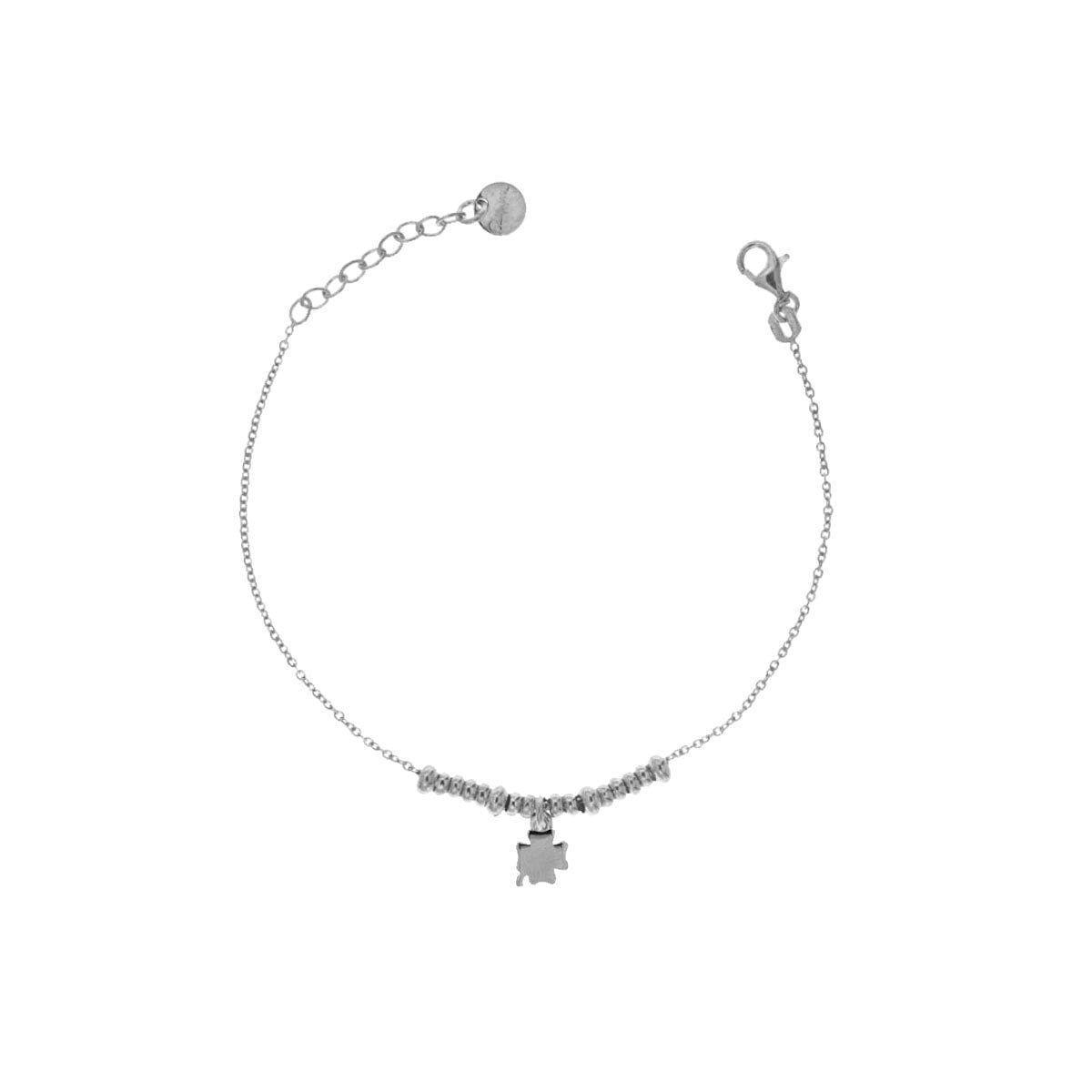Bracciale argento donna con quadrifoglio Rue Des Mille