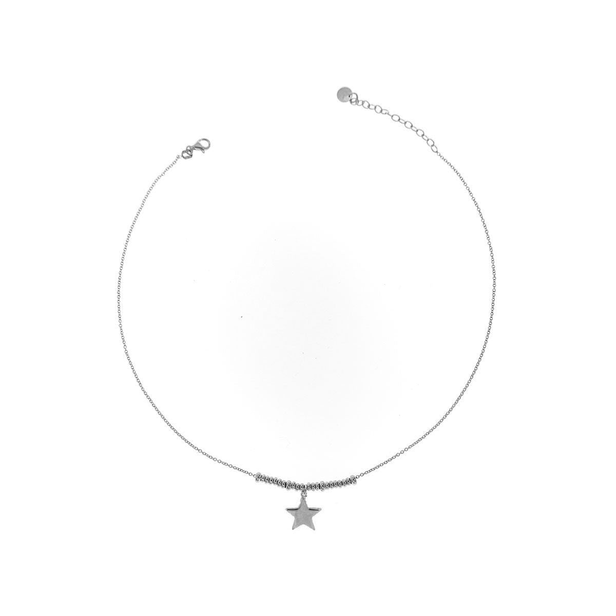 Collana argento con stella donna Rue Des Mille