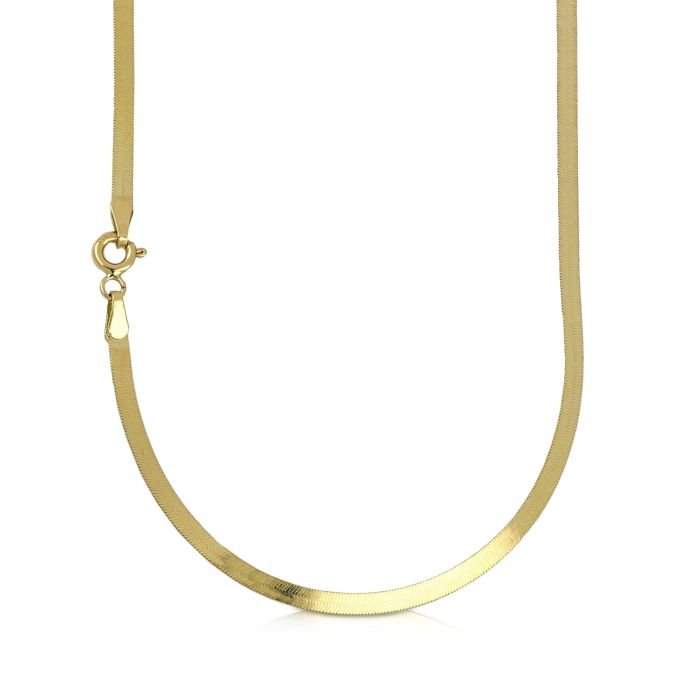 Collana Piattina oro giallo 18kt