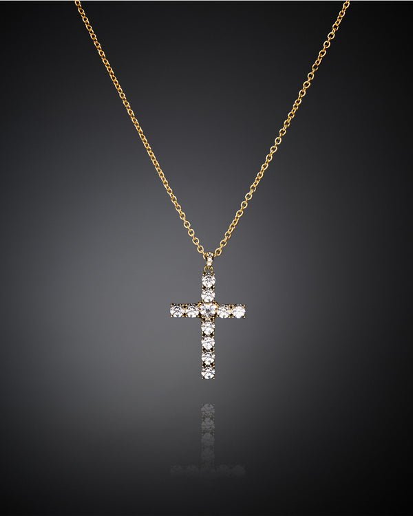Collana con Croce dorata Chiara Ferragni