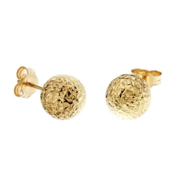 Orecchini unisex oro giallo 18 kt