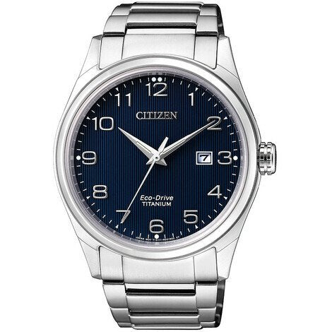 orologio solo tempo uomo Citizen Super Titanio