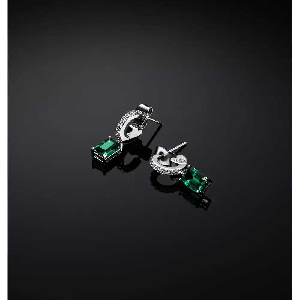 Orecchini Chiara Ferragni Brand Emerald -