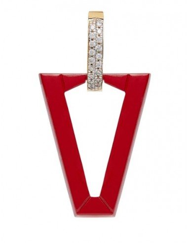 Mono Orecchino Valentina Ferragni Rosso