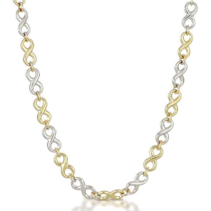 Girocollo maglie infinito oro 18kt