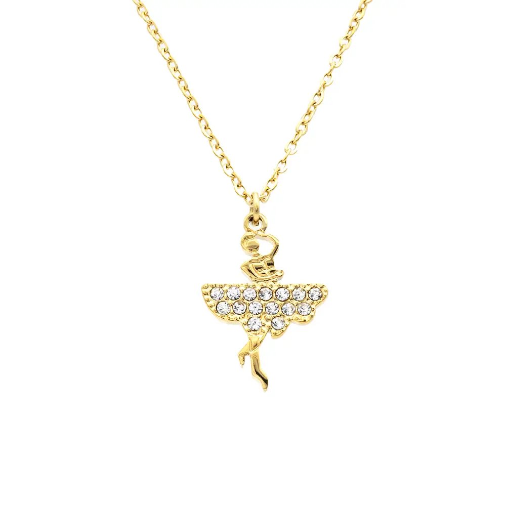 Collana Ballerina Gold Freddy