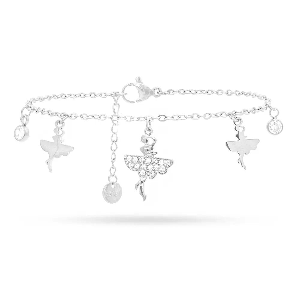 Bracciale Ballerina e Gemme Silver Freddy