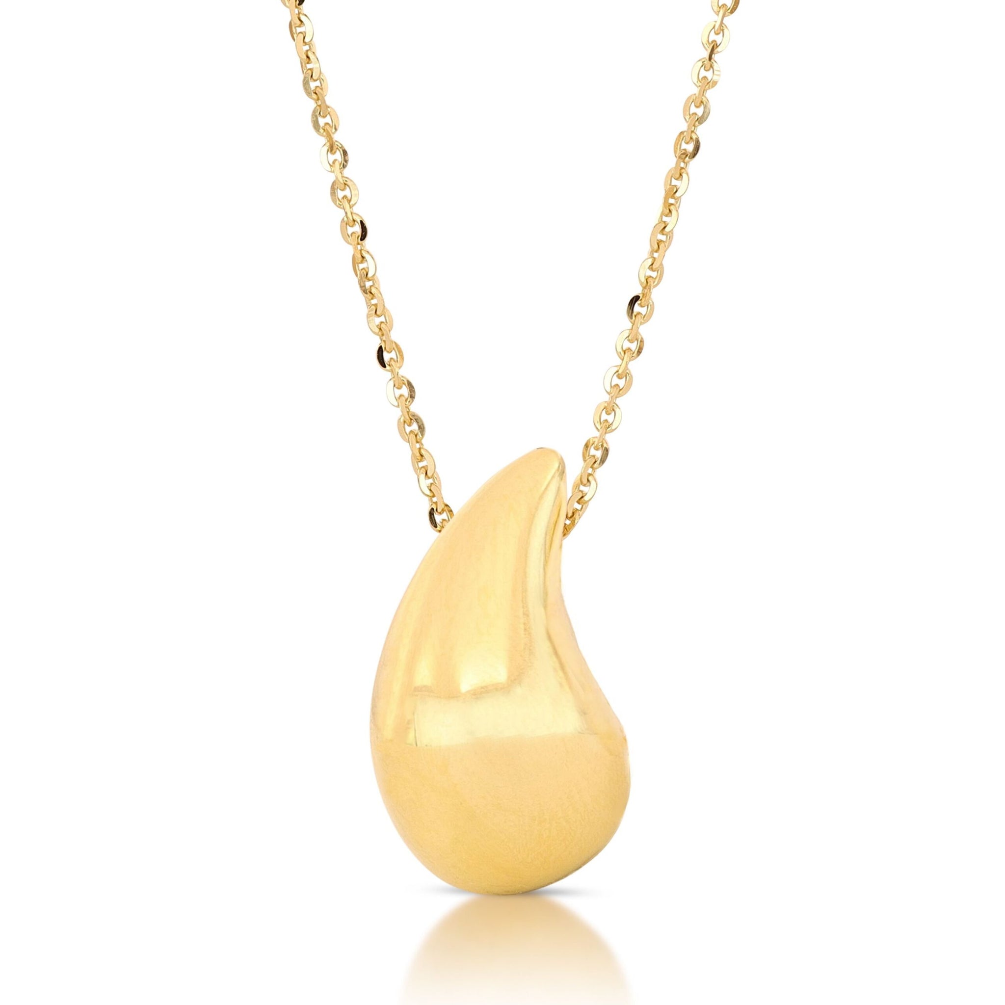 Girocollo Goccia elettroformato oro giallo 18kt