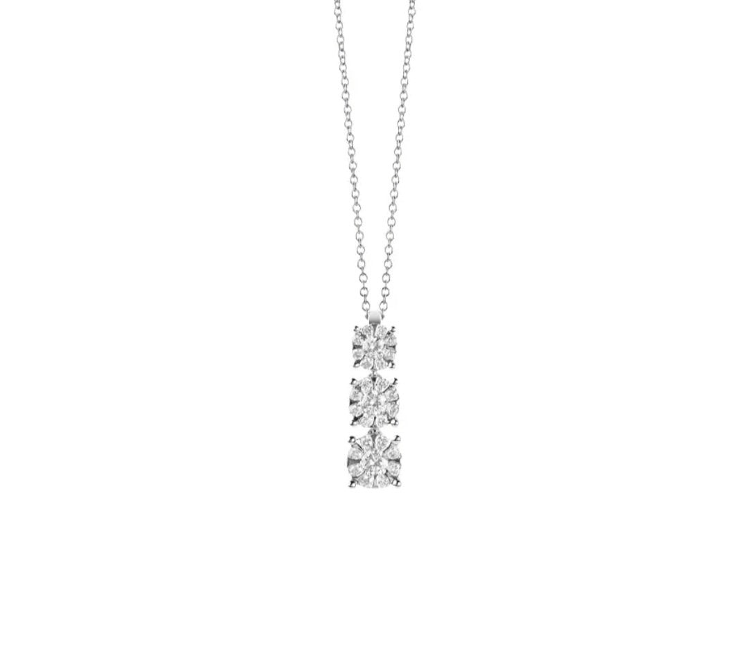 Collana in oro bianco con diamanti
Collezione Daphne
Salvini Gioielli