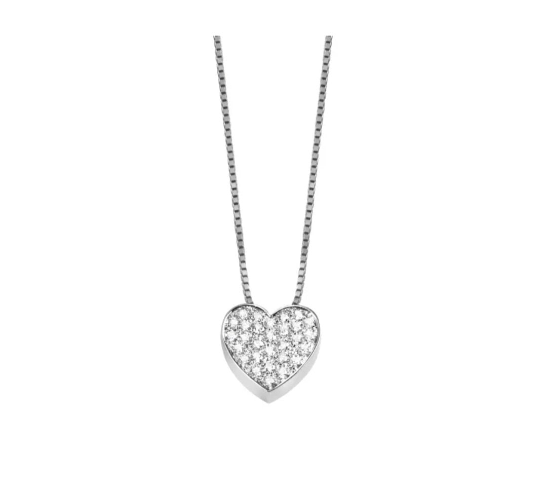 Collana in oro bianco con diamanti
Collezione Segni
Salvini Gioielli