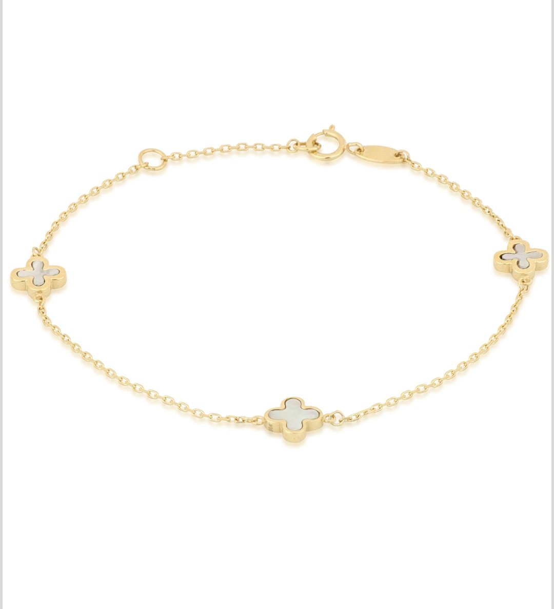 Bracciale Quadrifoglio oro giallo 18kt