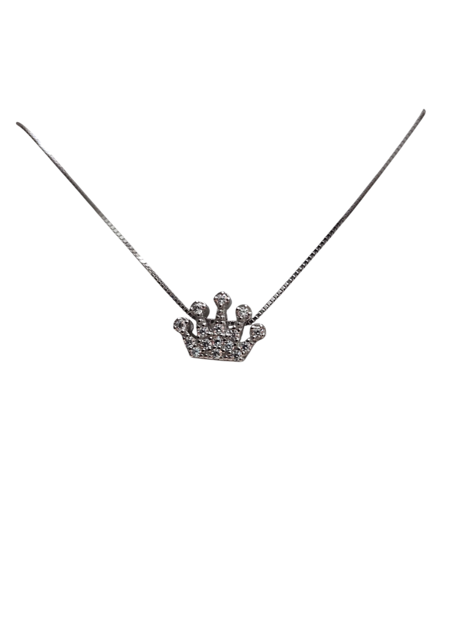 Collana Corona Argento 925