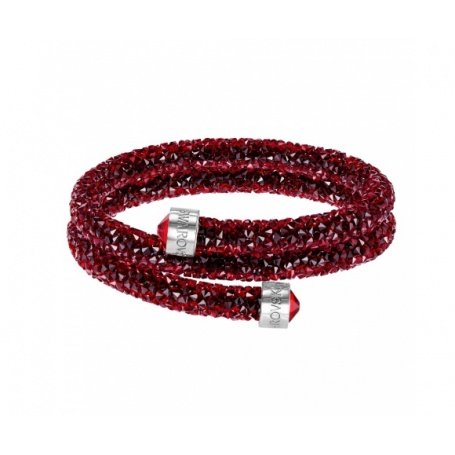 Bracciale Swarovski Rosso doppio giro