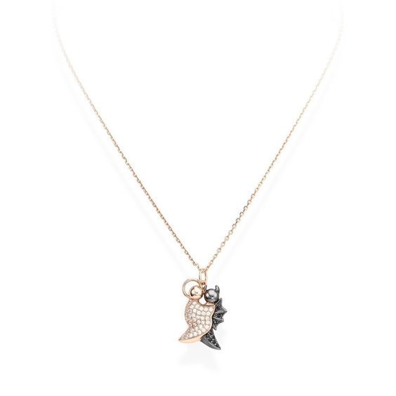 Collana Donna Con Ciondolo In Pietra Luminosa Che Si Illumina Al Buio - Bigiotteria Moda Regolabile