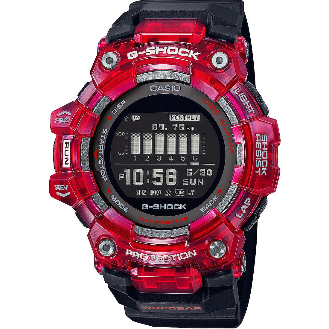 orologio multifunzione uomo G-Shock G-Squad
CODICE: GBD-100SM-4A1ER