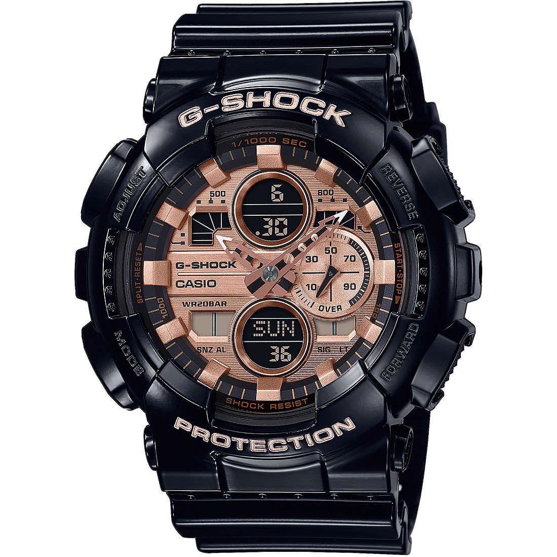 orologio multifunzione uomo G-Shock Gs Basic GA-140GB-1A2ER