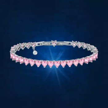BRACCIALE TENNIS CHIARA FERRAGNI BRAND DIAMOND HEART cod. J19AUV45